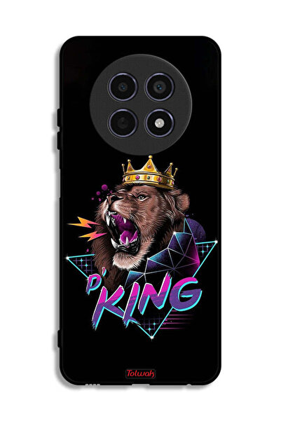 Tolwak غطاء حماية لهاتف Realme 12 5G برسومات الأسد الملك