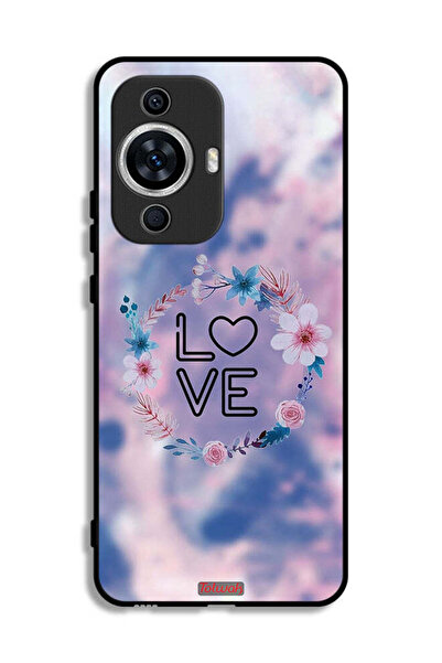 Tolwak غطاء حماية لهاتف هواوي نوفا 12 إس بتصميم خاتم زهور الحب