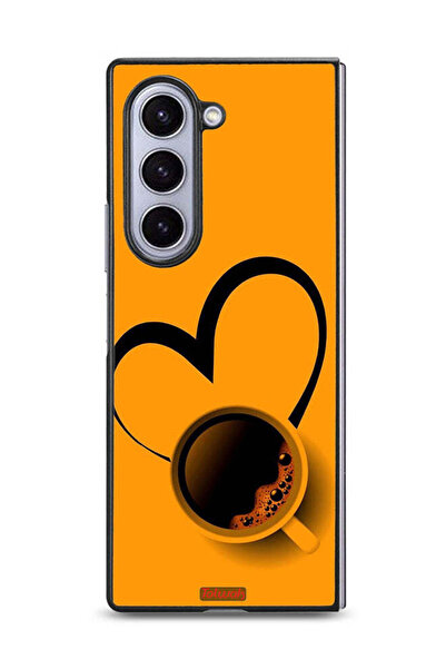 Tolwak غطاء حماية لهاتف Samsung Galaxy Z Fold6 بتصميم فنجان قهوة