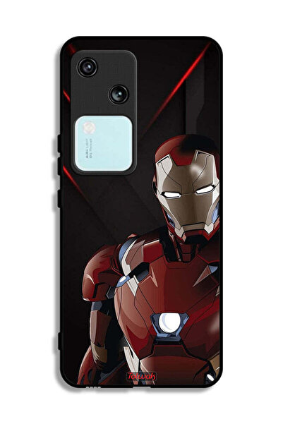 Tolwak غطاء حماية لهاتف Vivo S18 5G بتصميم الرجل الحديدي