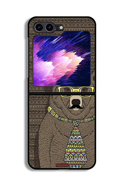 Tolwak غطاء حماية لهاتف Samsung Galaxy Z Flip6 - Mr Wolf