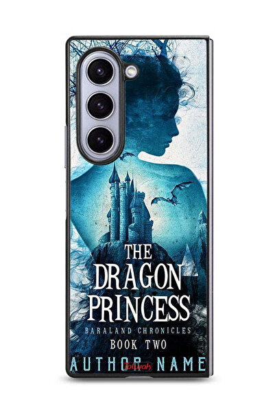 Tolwak غطاء حماية لهاتف سامسونج جالاكسي زد فولد 6 بتصميم أميرة التنين