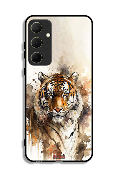 Tolwak غطاء حماية لهاتف Samsung Galaxy A35 5G بنقشة فن تجريدي من جلد الفهد