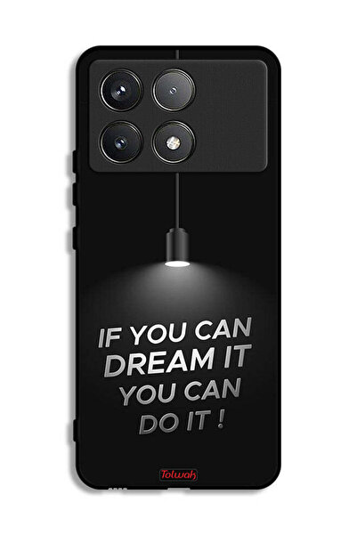 Tolwak غطاء حماية لهاتف Xiaomi Poco F6 Pro إذا كنت تستطيع أن تحلم به، يمكنك ت...