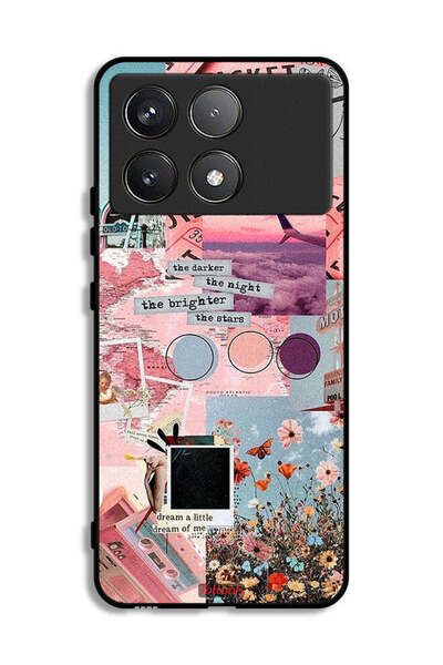 Tolwak غطاء حماية لهاتف شاومي بوكو F6 برو - الليل أظلم والنجوم أكثر إشراقًا