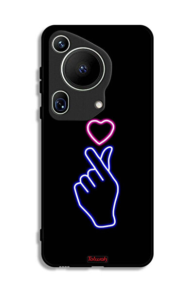 Tolwak غطاء حماية لهاتف هواوي بيورا 70 ألترا بتصميم قلب سريع