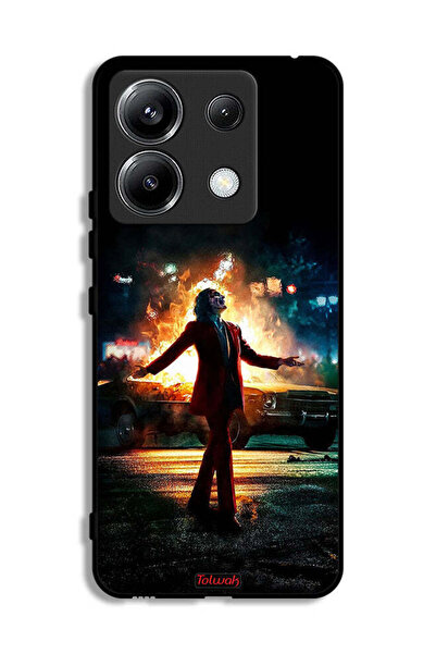 Tolwak غطاء حماية Xiaomi Poco X6 5G بتصميم وضع الجوكر السعيد