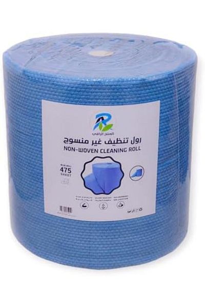 AR Fine Product - Jumbo Microfiber Kitchen Roll Towels (Blue, 475 pieces)