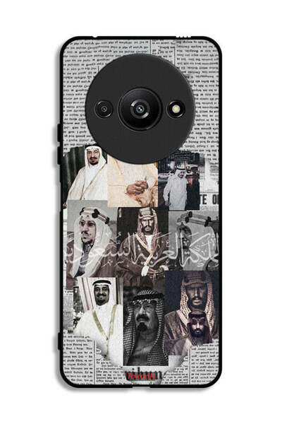Tolwak Xiaomi Redmi A3 4G Protective Case Cover Saudi Kings In News Paper