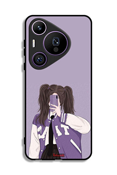 Tolwak غطاء حماية لهاتف هواوي بيورا 70 برو لالتقاط صور سيلفي