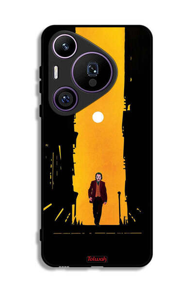 Tolwak غطاء حماية هواوي بيورا 70 برو بتصميم جوكر، عمل فني رقمي تجريدي