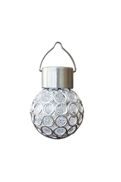 divendi-ro Decorative solar globe lamp made of PP and steel, with hanging, IP44, color changeable