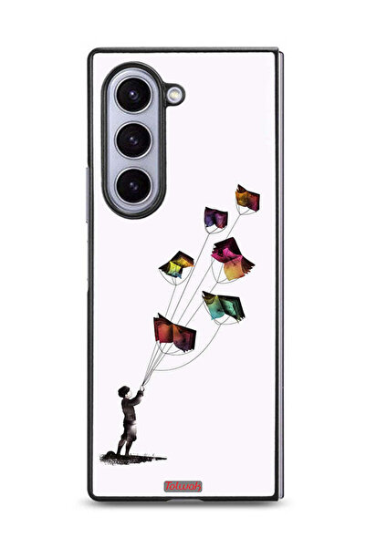 Tolwak غطاء حماية لهاتف سامسونج جالاكسي زد فولد 6 بتصميم طائرات ورقية