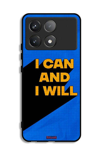 Tolwak غطاء حماية لهاتف شاومي ريدمي كيه 70 برو - أستطيع وسأفعل