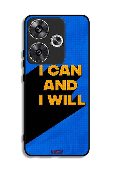 Tolwak غطاء حماية لهاتف Xiaomi Poco F6 5G - أستطيع وسأفعل