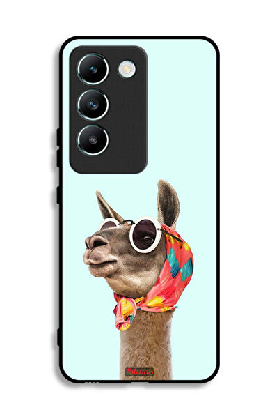 Tolwak غطاء حماية لهاتف Vivo V30 Lite 4G بلون جمل أنيق وجذاب