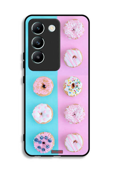 Tolwak غطاء حماية لهاتف Vivo Y100 4G بنقشة دوناتس هيذر