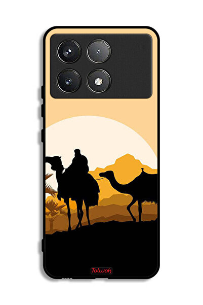 Tolwak غطاء حماية شاومي بوكو F6 برو برسومات جمال الصحراء
