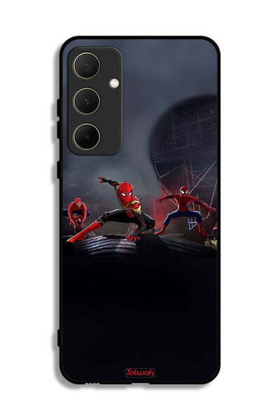 Tolwak Samsung Galaxy A35 5G Protective Case Cover Three Spiders