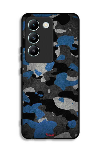 Tolwak Vivo V30 Lite 4G Protective Case Cover Camouflage Pattern