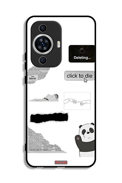 Tolwak غطاء حماية لهاتف هواوي نوفا 12 لايت - ملصق باندا