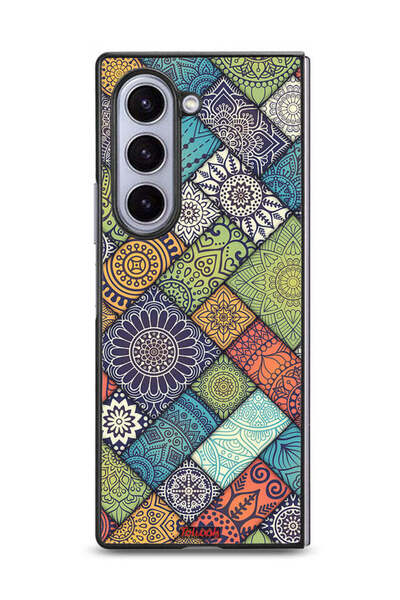 Tolwak غطاء حماية لهاتف سامسونج جالاكسي زد فولد 6 بنمط ماندالا