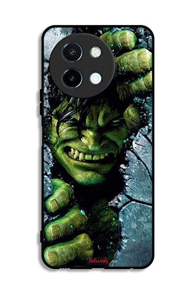 Tolwak غطاء حماية Vivo Y38 5G بتصميم هالك المذهل