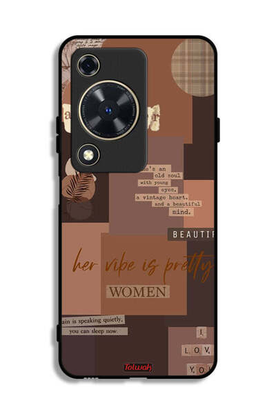 Tolwak Huawei nova Y72 Protective Case Cover Adventurer Women