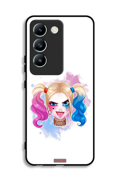 Tolwak غطاء حماية لهاتف Vivo Y100 4G برسومات هارلي كوين