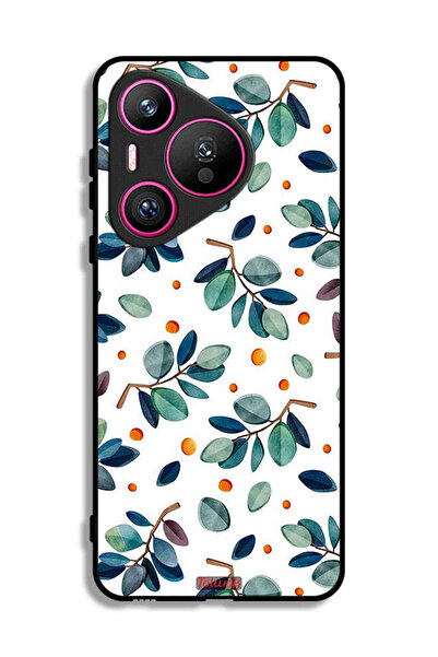 Tolwak غطاء حماية لهاتف هواوي بيورا 70 بأوراق الشجر