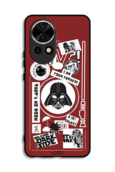 Tolwak غطاء حماية لهاتف هواوي نوفا 12 5G ملصق "مرحبًا بكم في الجانب المظلم"