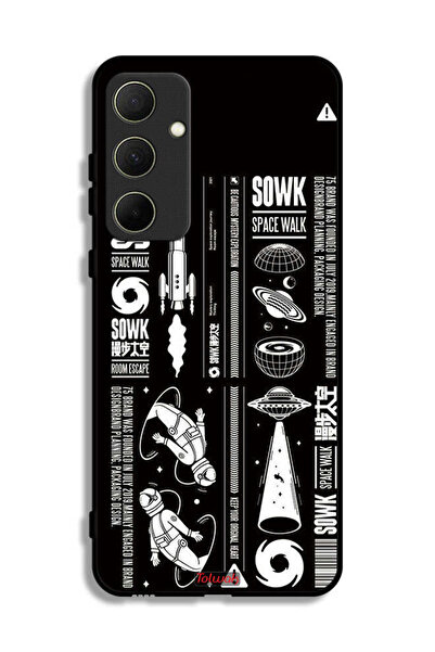 Tolwak غطاء حماية لهاتف سامسونج جالاكسي A35 5G ملصق سوك سبيس ووك