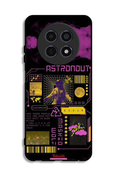 Tolwak غطاء حماية لهاتف Realme 12 5G بملصق رائد فضاء