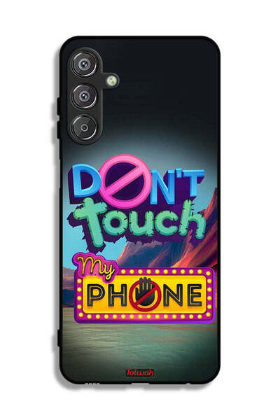 Tolwak Samsung Galaxy F15 5G Protective Case Cover Do Not Touch My Phone