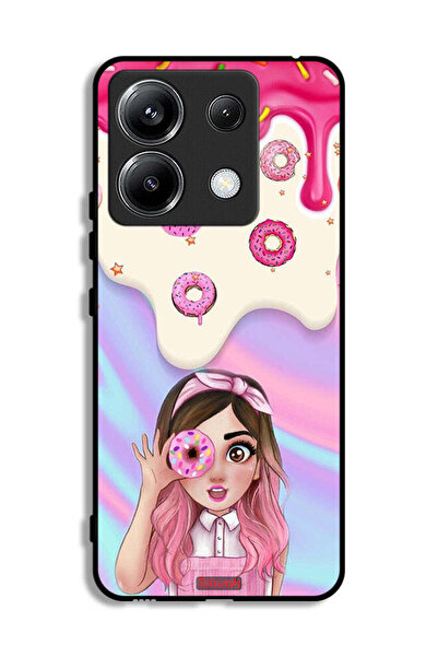 Tolwak غطاء حماية لهاتف شاومي ريدمي نوت 13 برو 5G يحمل دونات