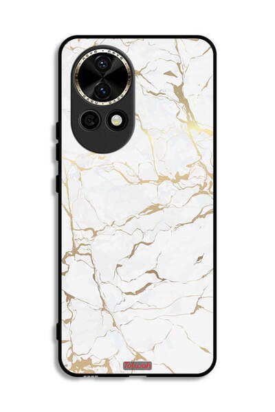 Tolwak غطاء حماية لهاتف هواوي نوفا 12 5G بنمط رخامي