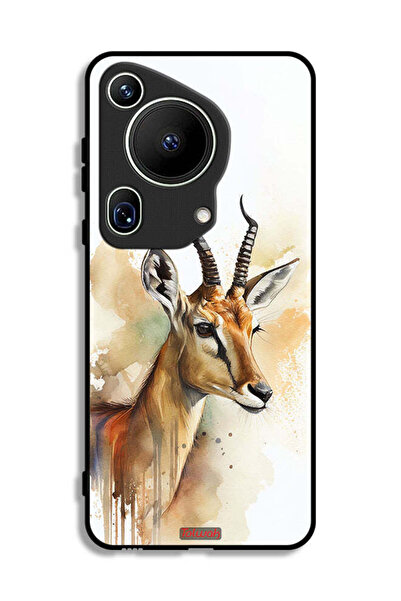 Tolwak غطاء حماية فائق من هواوي بيورا 70 بتصميم غزال تجريدي