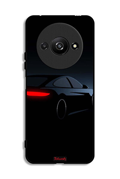 Tolwak Xiaomi Redmi A3 4G Protective Case Cover Dark Car