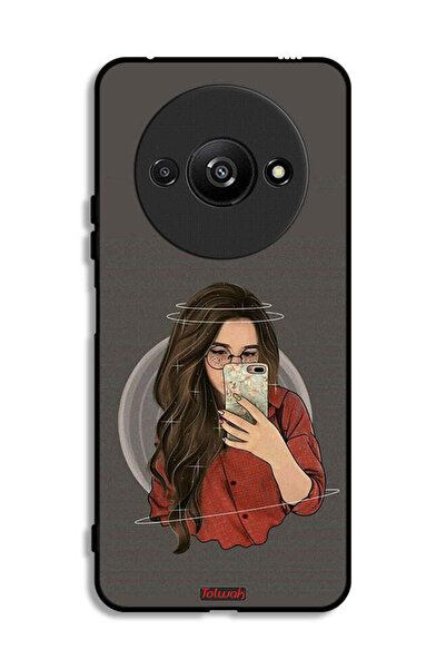 Tolwak غطاء حماية لهاتف Xiaomi Redmi A3 4G لالتقاط صور سيلفي