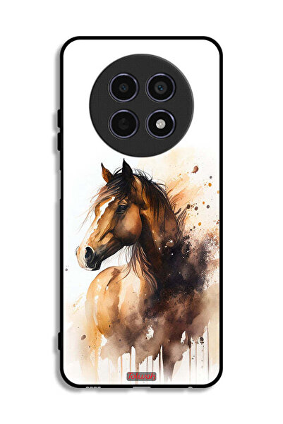 Tolwak غطاء حماية لهاتف Realme 12x 5G بتصميم حصان تجريدي