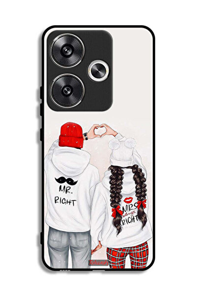 Tolwak غطاء حماية لهاتف Xiaomi Poco F6 5G - يمين ويسار دائمًا