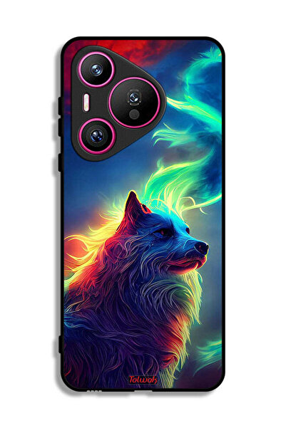 Tolwak غطاء حماية لهاتف هواوي بيورا 70 - ذئب