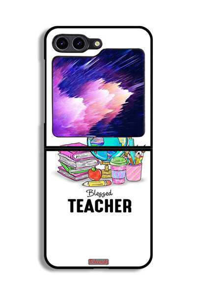 Tolwak غطاء حماية لهاتف Samsung Galaxy Z Flip6 بتصميم المعلم المبارك