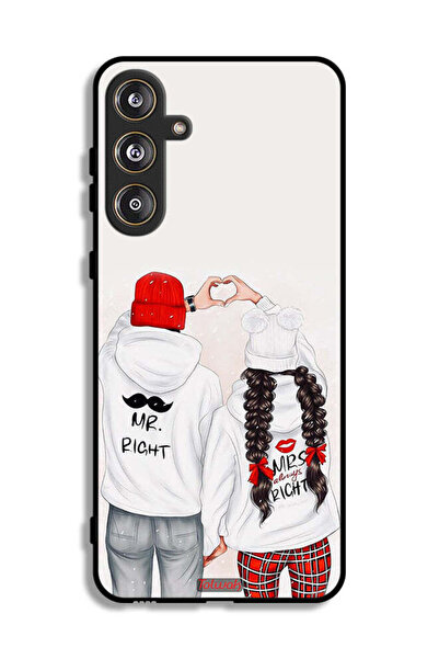 Tolwak غطاء حماية لهاتف سامسونج جالاكسي M55 5G - يمين ويسار دائمًا