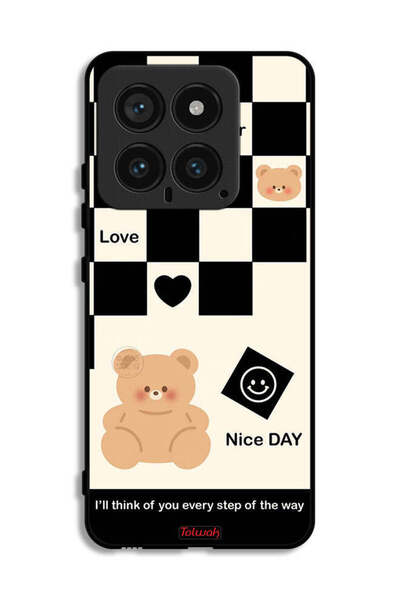 Tolwak غطاء حماية لهاتف شاومي 14 سأفكر فيك في كل خطوة على الطريق