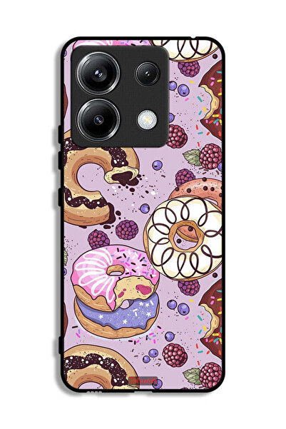 Tolwak غطاء حماية لهاتف Xiaomi Poco X6 5G بطبعة دوناتس آرت