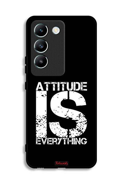 Tolwak غطاء حماية لهاتف Vivo V30 Lite 4G - Attitude Is Everything