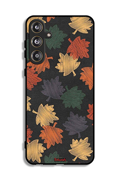 Tolwak غطاء حماية لهاتف سامسونج جالاكسي F55 5G برسومات أوراق الخريف