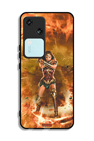 Tolwak غطاء حماية لهاتف Vivo V30 5G بتصميم Wonder Women