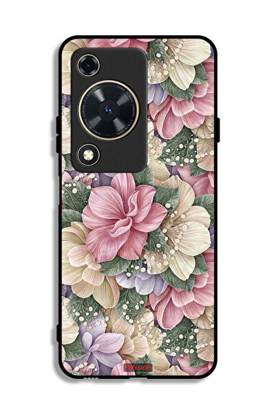 Tolwak غطاء حماية عالي الجودة مزين بالزهور لهاتف هواوي إنجوي 70